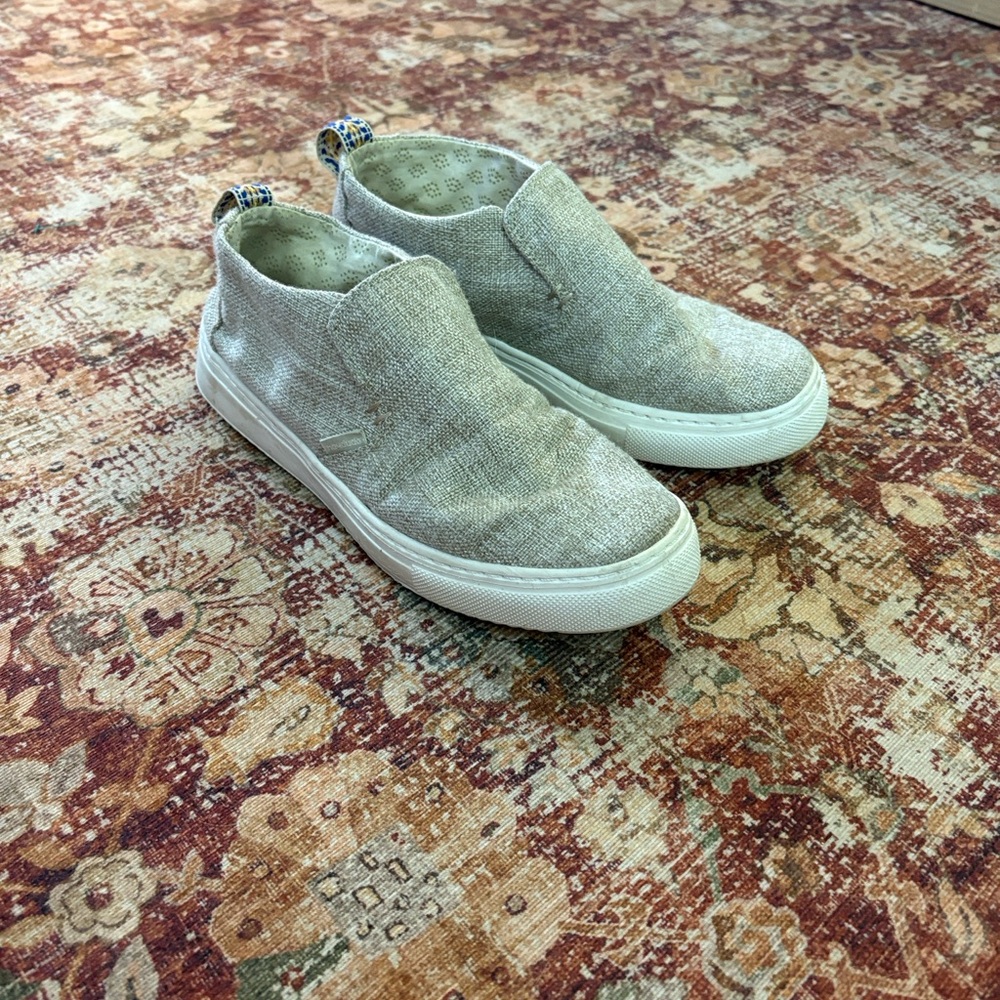 Hey Dude Linen Beige Shoes